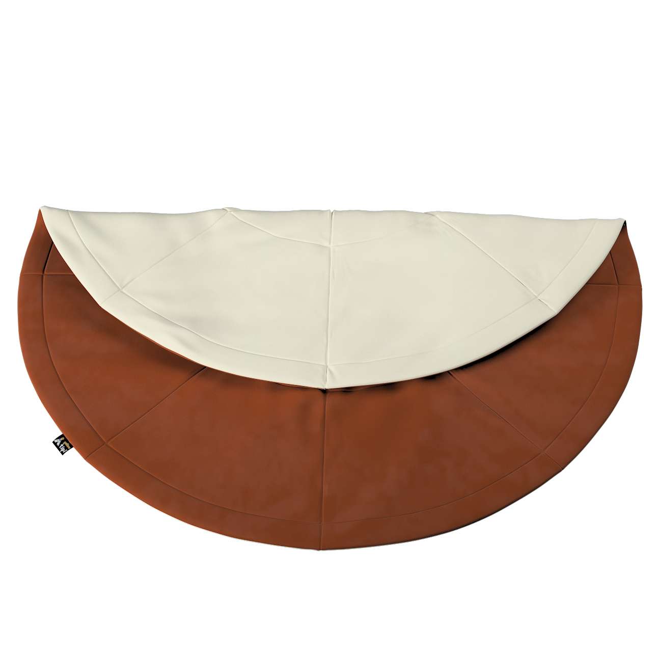 Round mat - 130cm (Posh Velvet) - ginger