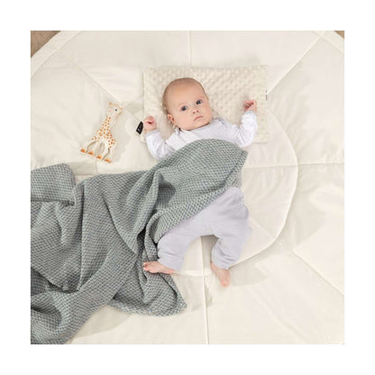 Round mat - 130cm (Posh Velvet) - creamy white