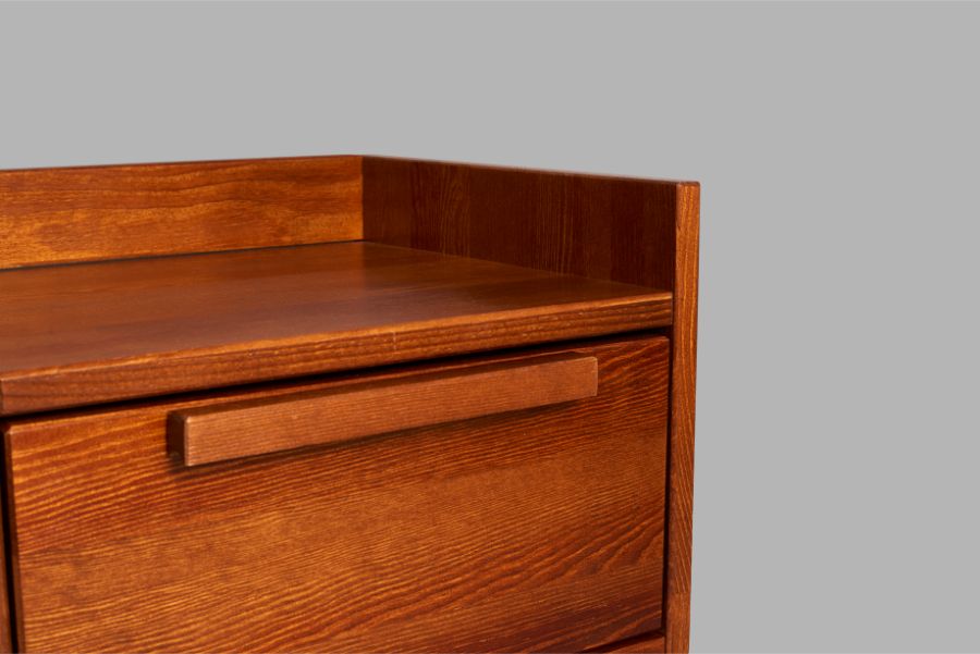 AGAVA Walnut Bedside Cabinet