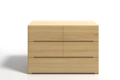 Cómoda de 5 cajones de pino VESTRE