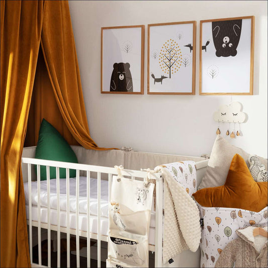 Scandi Waldbär I 30x40cm