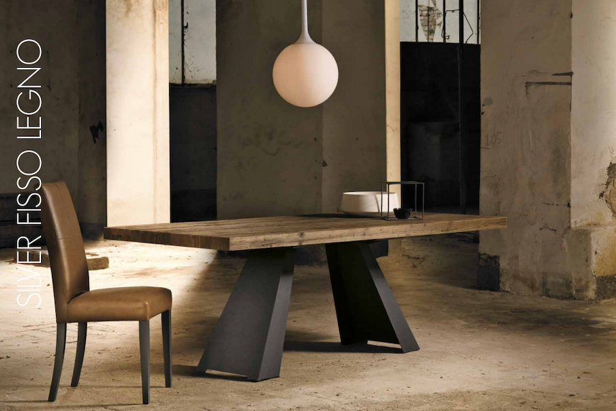 SILVER Solid Wood Dining Table 160CM, 180CM & 200CM