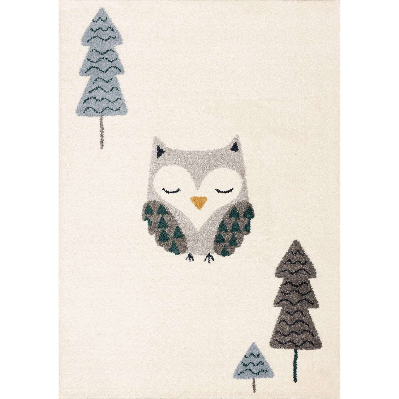 SLEEPING Owl Rug