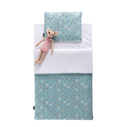 Saco de dormir para niños Little Birds - 65 x 100 - verde