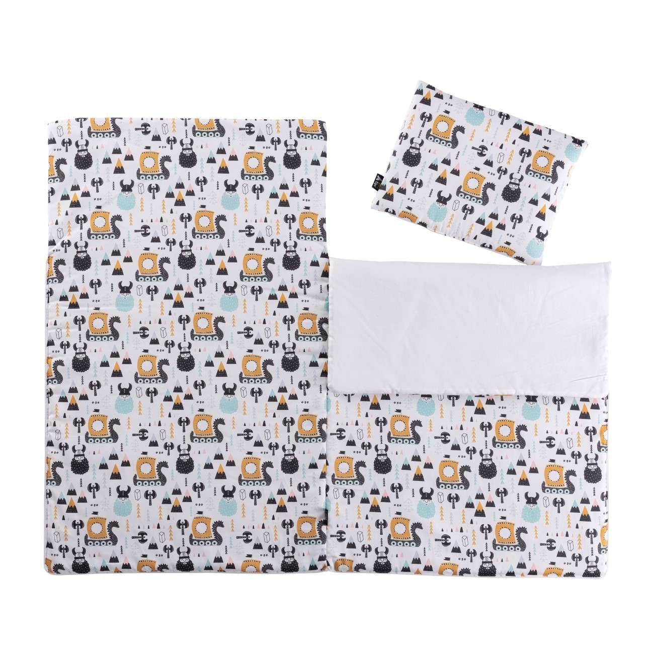Toddler sleeping bag Vikings - 65 x 100 - multicolour