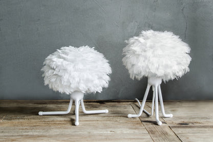 Lámpara de mesa blanca EOS