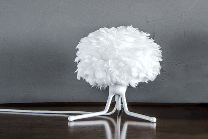 Lámpara de mesa blanca EOS