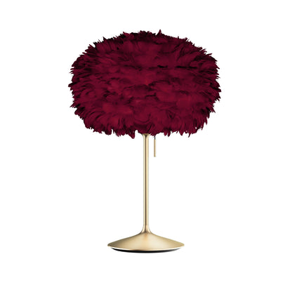 Lámpara de mesa roja EOS