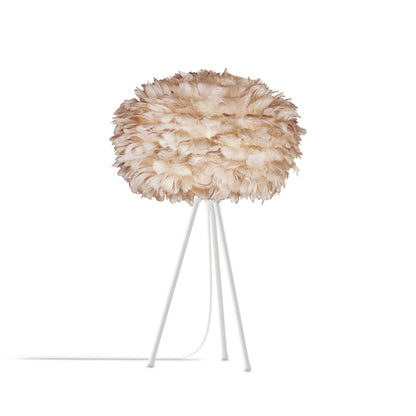 Lámpara de mesa EOS marrón claro