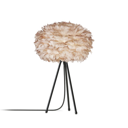 Lámpara de mesa EOS marrón claro