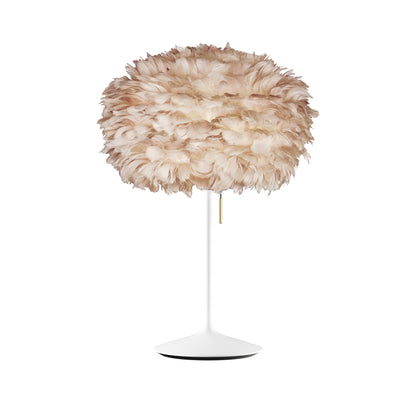 Lámpara de mesa EOS marrón claro