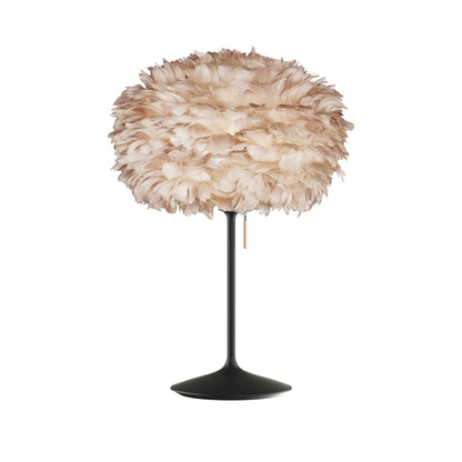 Lámpara de mesa EOS marrón claro