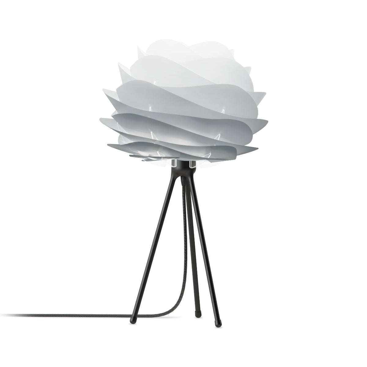 CARMINA Misty Grey Table Lamp