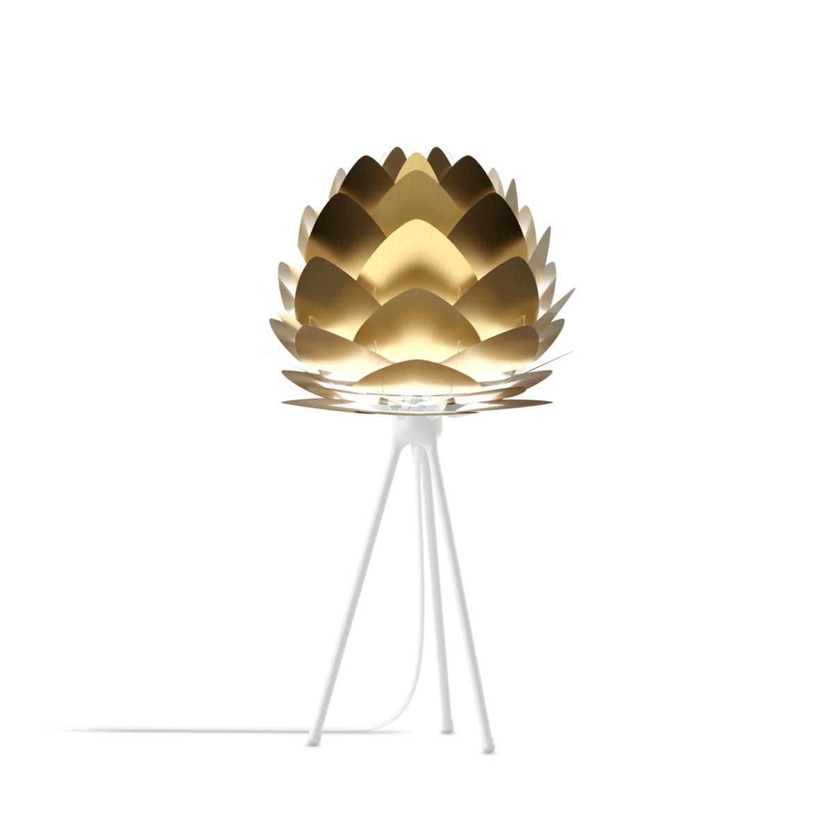 ALUVIA Brushed Brass Table Lamp