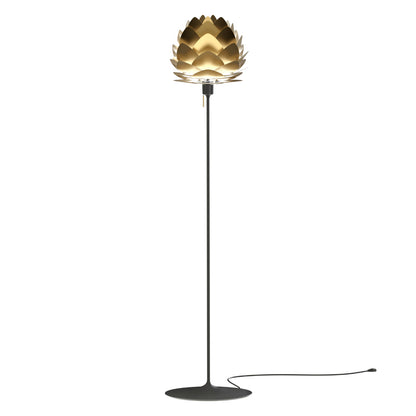 UMAGE ALUVIA Brushed Brass Santé Floor Lamp