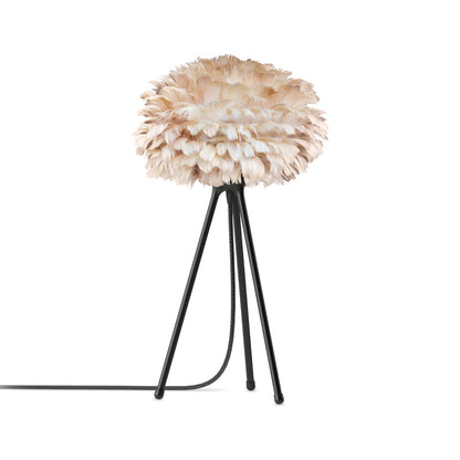 Lámpara de mesa EOS marrón claro