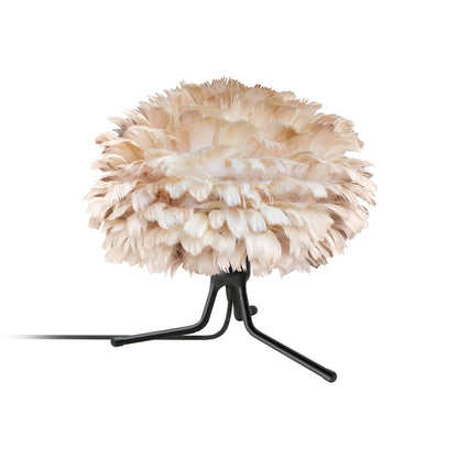 Lámpara de mesa EOS marrón claro