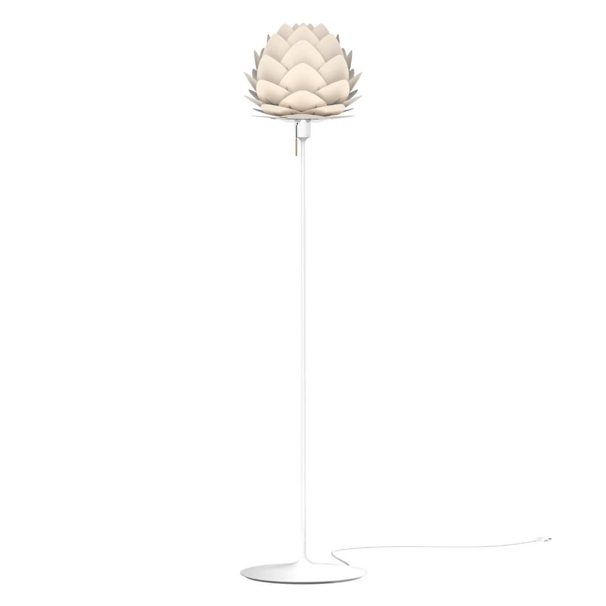 ALUVIA Pearl White Floor Lamp