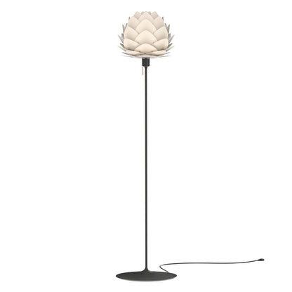 Stehlampe ALUVIA Perlweiß