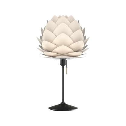 Lámpara de mesa ALUVIA en color blanco perla