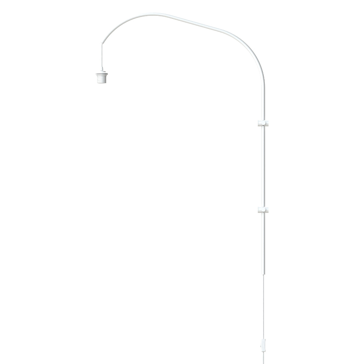 CARMINA Willow Misty Grey Wall Lamp