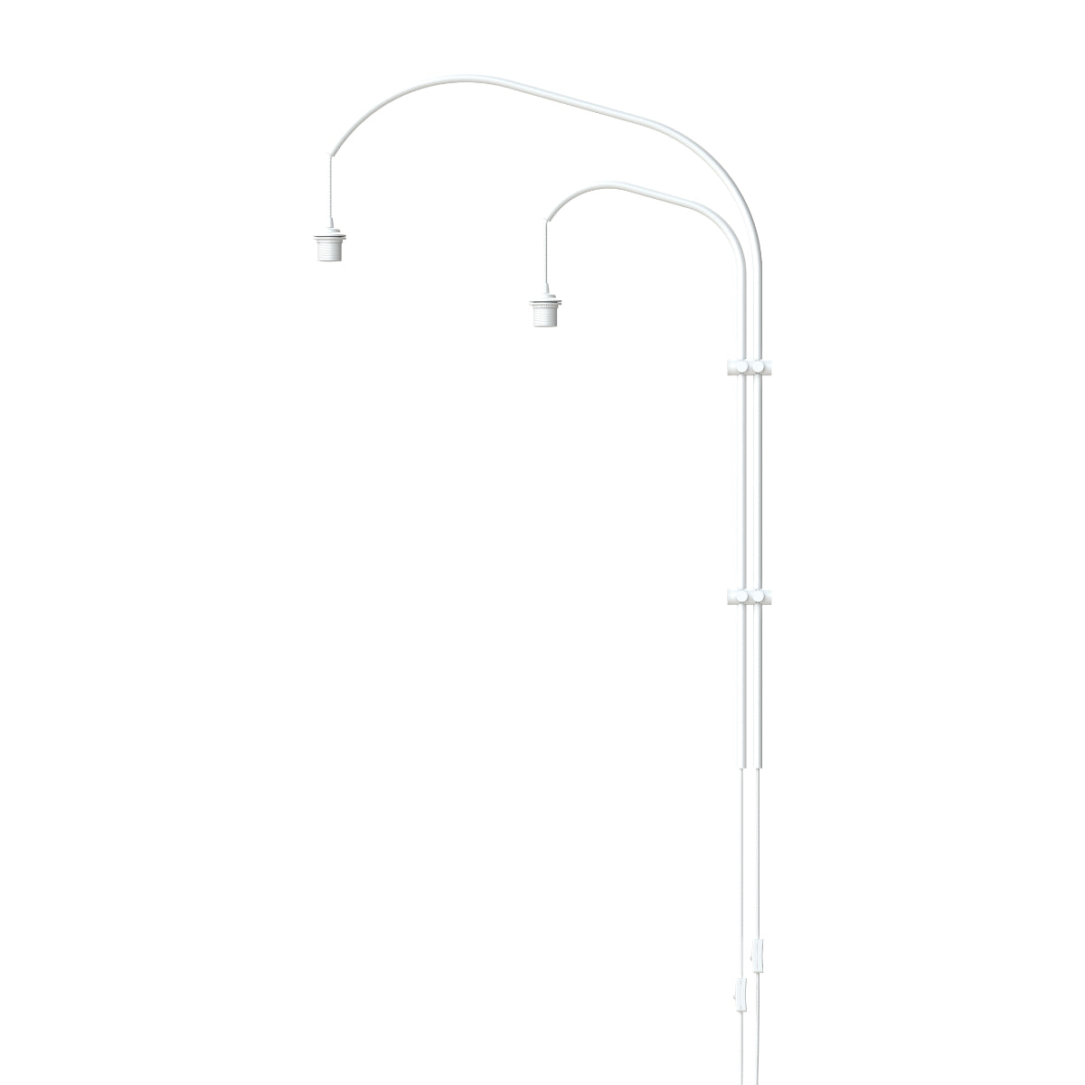 SILVIA Willow Brushed Brass Wall Lamp