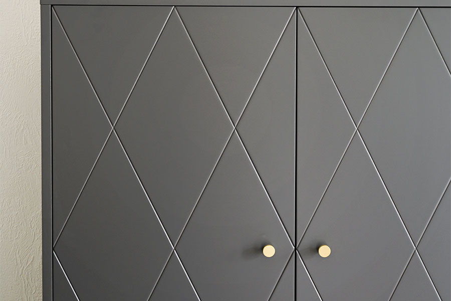 ROSSWOOD Grey Cabinet