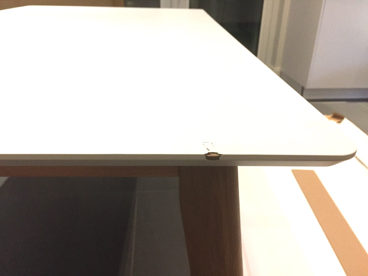 Damaged Dining Table 160/250 CM, Interstil- D40Studio