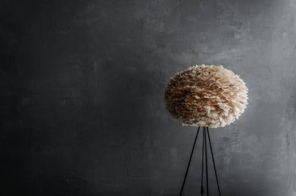 Lámpara de mesa EOS marrón claro