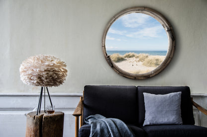 Lámpara de mesa EOS marrón claro