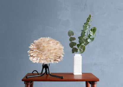 Lámpara de mesa EOS marrón claro