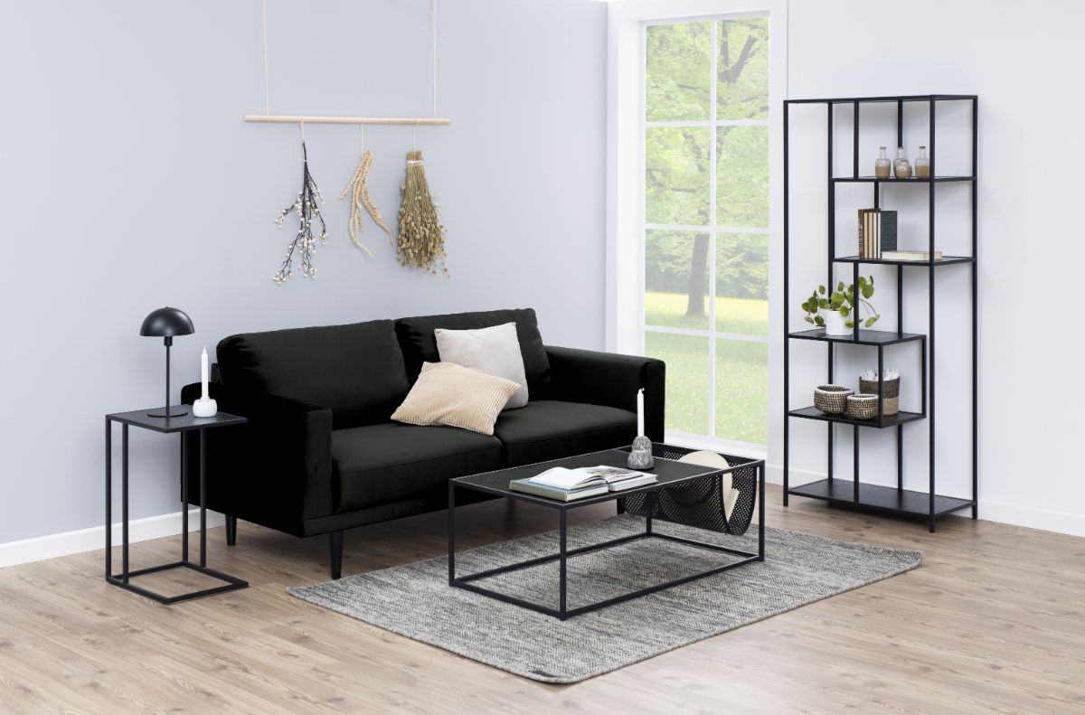 FJORD High Black Bookshelf