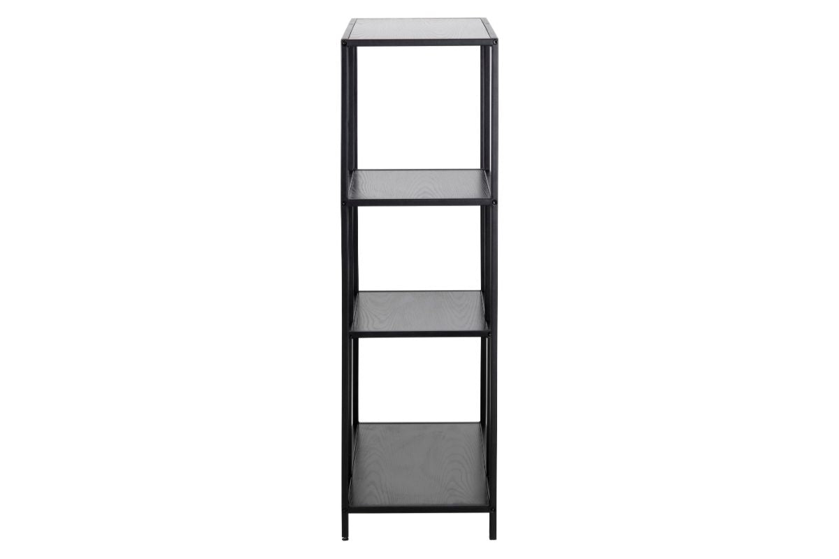 FJORD Black Bookshelf 77CM