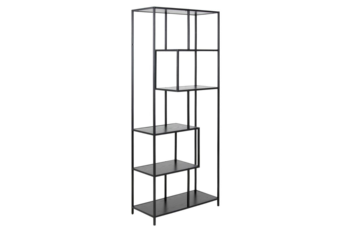 FJORD High Black Bookshelf